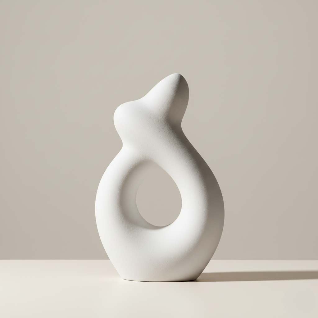 Abstract Ceramic Sculpture